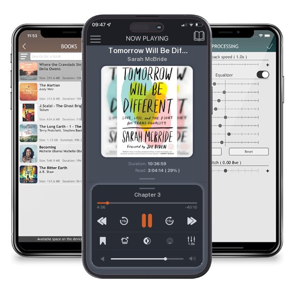 Download fo free audiobook Tomorrow Will Be Different: Love, Loss, and the Fight for... by Sarah McBride and listen anywhere on your iOS devices in the ListenBook app.