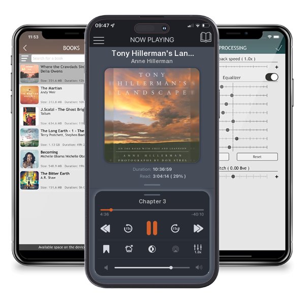 Download fo free audiobook Tony Hillerman's Landscape: On the Road with an American Legend by Anne Hillerman and listen anywhere on your iOS devices in the ListenBook app.