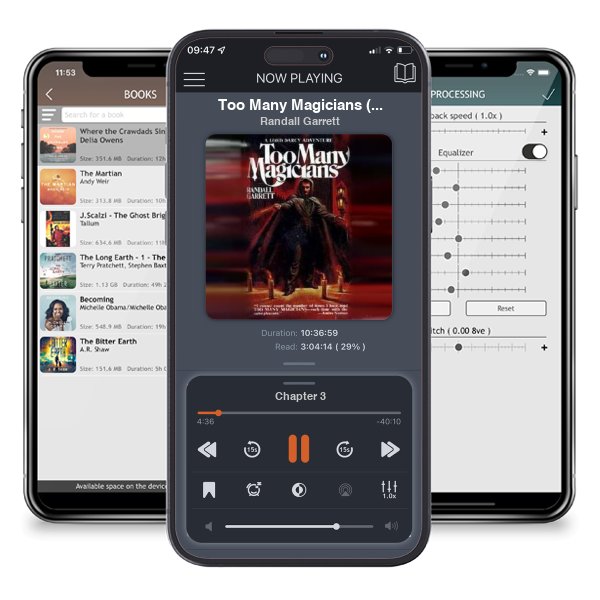 Download fo free audiobook Too Many Magicians (Lord Darcy, #2) by Randall Garrett and listen anywhere on your iOS devices in the ListenBook app.