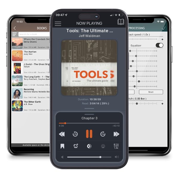 Download fo free audiobook Tools: The Ultimate Guide - 500+ tools by Jeff Waldman and listen anywhere on your iOS devices in the ListenBook app.