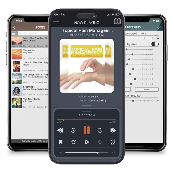 Download fo free audiobook Topical Pain Management by Stephen Holt MD Dsc and listen anywhere on your iOS devices in the ListenBook app.