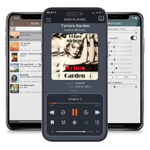Download fo free audiobook Torture Garden by Octave Mirbeau and listen anywhere on your iOS devices in the ListenBook app.