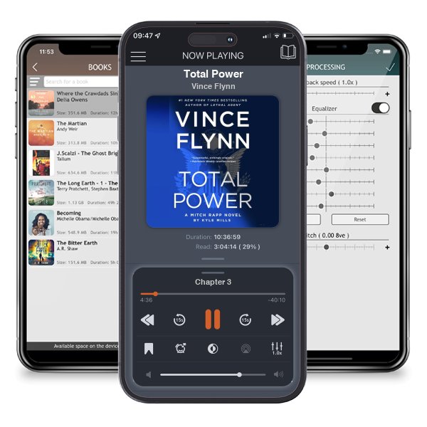 Download fo free audiobook Total Power by Vince Flynn and listen anywhere on your iOS devices in the ListenBook app.