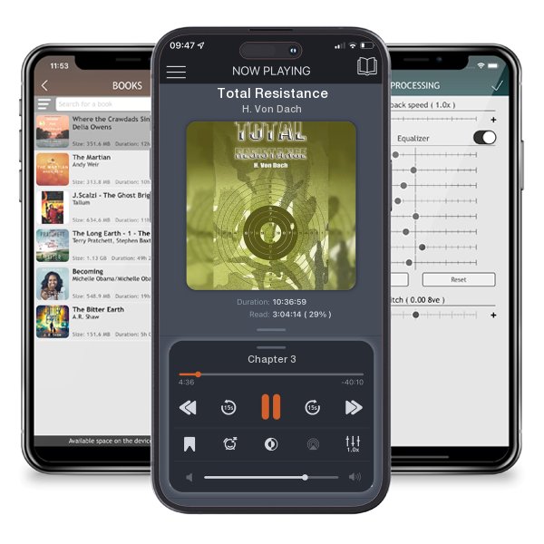 Download fo free audiobook Total Resistance by H. Von Dach and listen anywhere on your iOS devices in the ListenBook app.