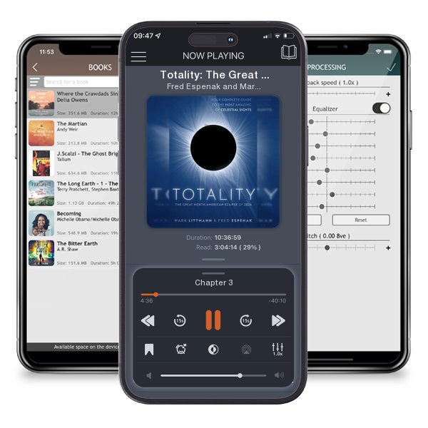 Download fo free audiobook Totality: The Great North American Eclipse of 2024 by Fred Espenak and Mark Littmann and listen anywhere on your iOS devices in the ListenBook app.