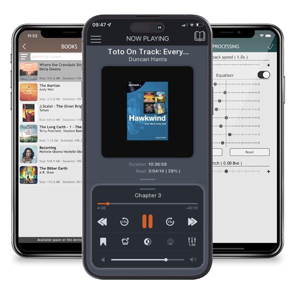 Download fo free audiobook Toto On Track: Every album, every song by Duncan Harris and listen anywhere on your iOS devices in the ListenBook app.