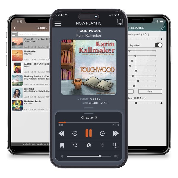 Download fo free audiobook Touchwood by Karin Kallmaker and listen anywhere on your iOS devices in the ListenBook app.
