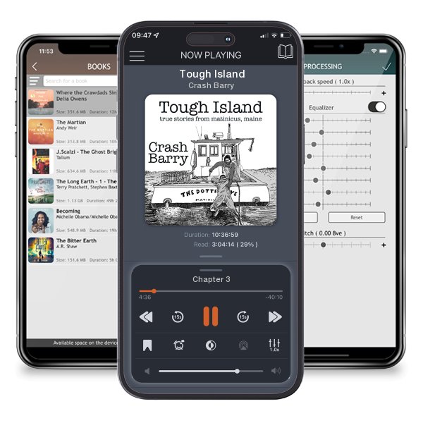 Download fo free audiobook Tough Island by Crash Barry and listen anywhere on your iOS devices in the ListenBook app.