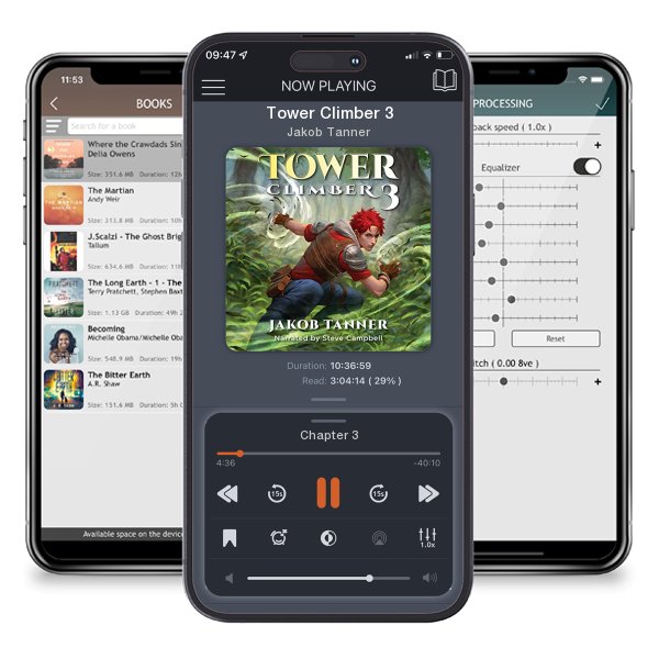 Download fo free audiobook Tower Climber 3 by Jakob Tanner and listen anywhere on your iOS devices in the ListenBook app.