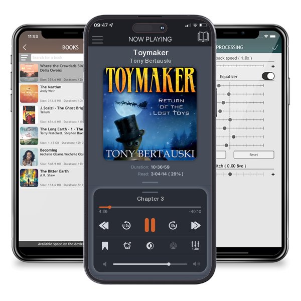 Download fo free audiobook Toymaker by Tony Bertauski and listen anywhere on your iOS devices in the ListenBook app.