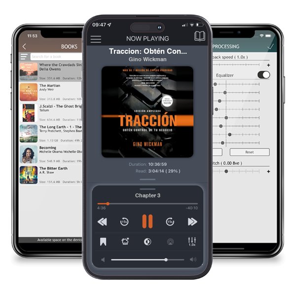 Descargar audiolibro gratis Traccion: Obtén Control de Tu Negocio by Gino Wickman y escuchar en cualquier lugar en sus dispositivos iOS en la aplicación ListenBook.