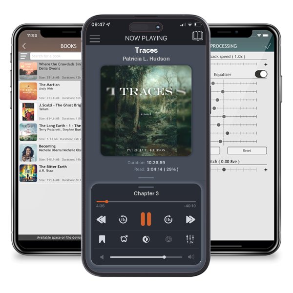 Download fo free audiobook Traces by Patricia L. Hudson and listen anywhere on your iOS devices in the ListenBook app.