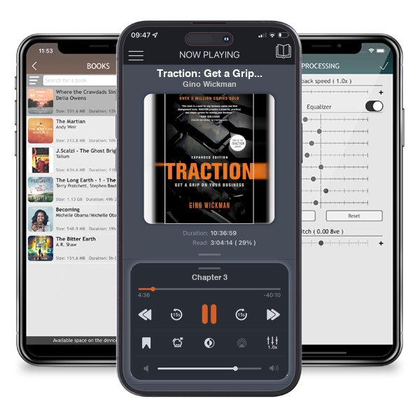 Download fo free audiobook Traction: Get a Grip on Your Business by Gino Wickman and listen anywhere on your iOS devices in the ListenBook app.