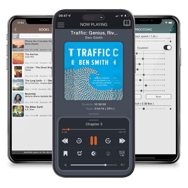 Download fo free audiobook Traffic: Genius, Rivalry, and Delusion in the Billion-Dollar... by Ben Smith and listen anywhere on your iOS devices in the ListenBook app.