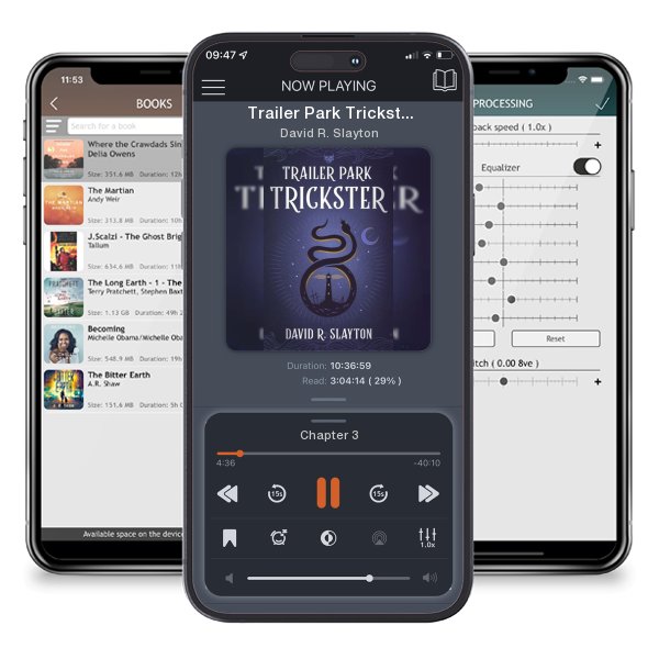 Download fo free audiobook Trailer Park Trickster by David R. Slayton and listen anywhere on your iOS devices in the ListenBook app.