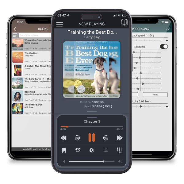 Download fo free audiobook Training the Best Dog Ever: A 5-Week Program Using the Power of Positive Reinforcement by Larry Kay and listen anywhere on your iOS devices in the ListenBook app.