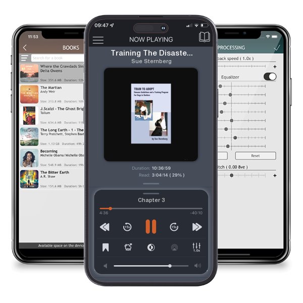 Download fo free audiobook Training The Disaster Search Dog by Sue Sternberg and listen anywhere on your iOS devices in the ListenBook app.