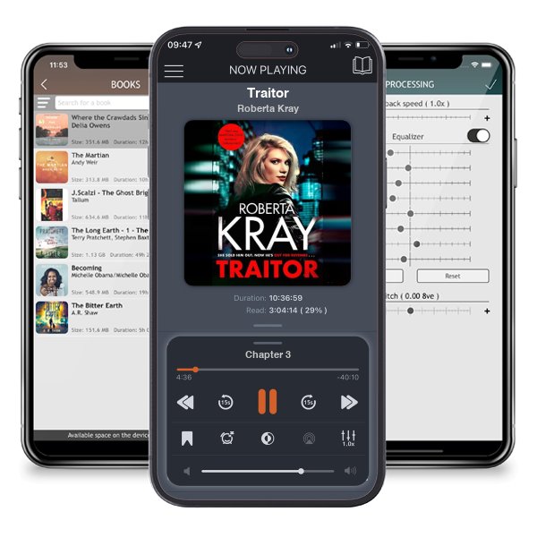 Download fo free audiobook Traitor by Roberta Kray and listen anywhere on your iOS devices in the ListenBook app.