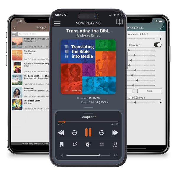 Download fo free audiobook Translating the Bible into Media by Andreas Ernst and listen anywhere on your iOS devices in the ListenBook app.