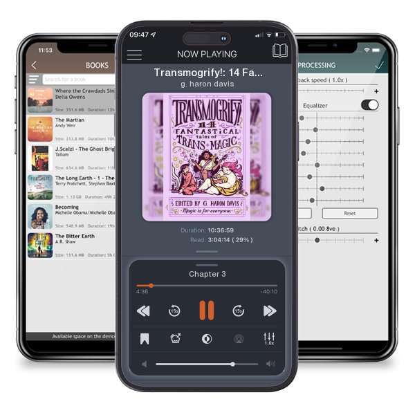 Download fo free audiobook Transmogrify!: 14 Fantastical Tales of Trans Magic by g. haron davis and listen anywhere on your iOS devices in the ListenBook app.