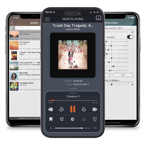 Download fo free audiobook Trash Day Tragedy: A Dog Days Mystery by Jamie Blair and listen anywhere on your iOS devices in the ListenBook app.