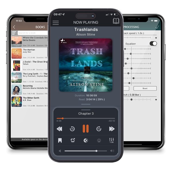 Download fo free audiobook Trashlands by Alison Stine and listen anywhere on your iOS devices in the ListenBook app.