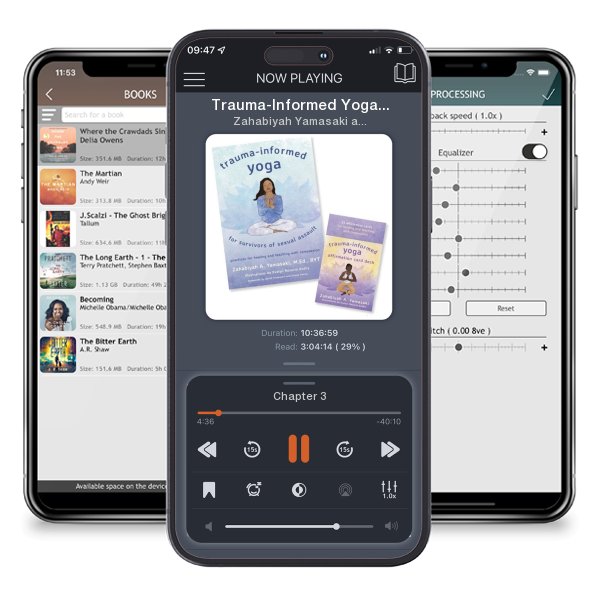 Download fo free audiobook Trauma-Informed Yoga for Survivors of Sexual Assault: Book... by Zahabiyah Yamasaki and Evelyn Rosario Andry and listen anywhere on your iOS devices in the ListenBook app.