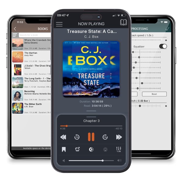 Download fo free audiobook Treasure State: A Cassie Dewell Novel by C. J. Box and listen anywhere on your iOS devices in the ListenBook app.