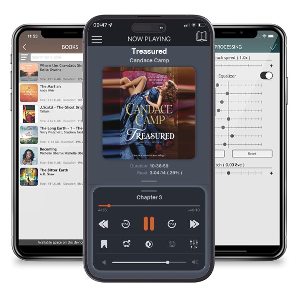 Download fo free audiobook Treasured by Candace Camp and listen anywhere on your iOS devices in the ListenBook app.