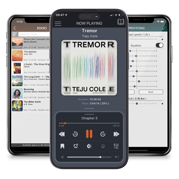 Download fo free audiobook Tremor by Teju Cole and listen anywhere on your iOS devices in the ListenBook app.