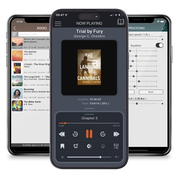 Download fo free audiobook Trial by Fury by George C. Chesbro and listen anywhere on your iOS devices in the ListenBook app.