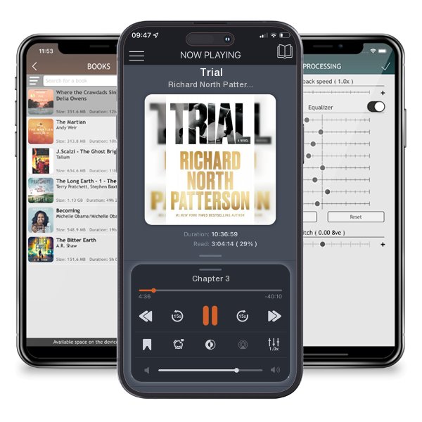 Download fo free audiobook Trial by Richard North Patterson and listen anywhere on your iOS devices in the ListenBook app.