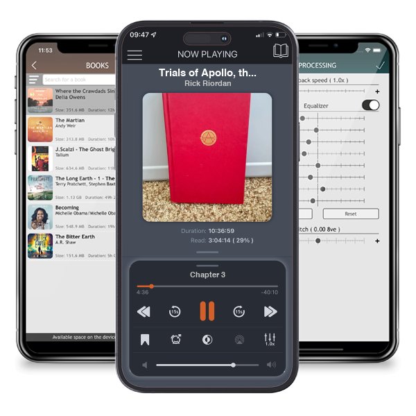 Download fo free audiobook Trials of Apollo, the Book Two the Dark Prophecy (Trials of Apollo, the Book Two) by Rick Riordan and listen anywhere on your iOS devices in the ListenBook app.