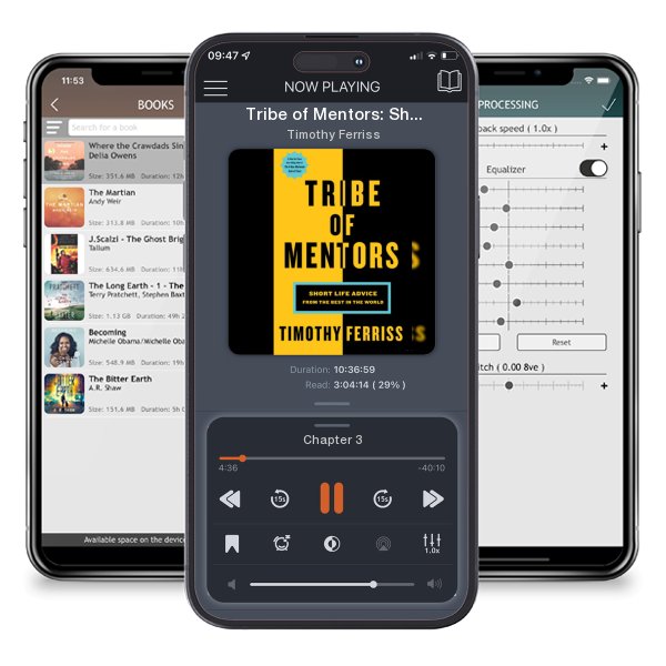 Download fo free audiobook Tribe of Mentors: Short Life Advice from the Best in the World by Timothy Ferriss and listen anywhere on your iOS devices in the ListenBook app.