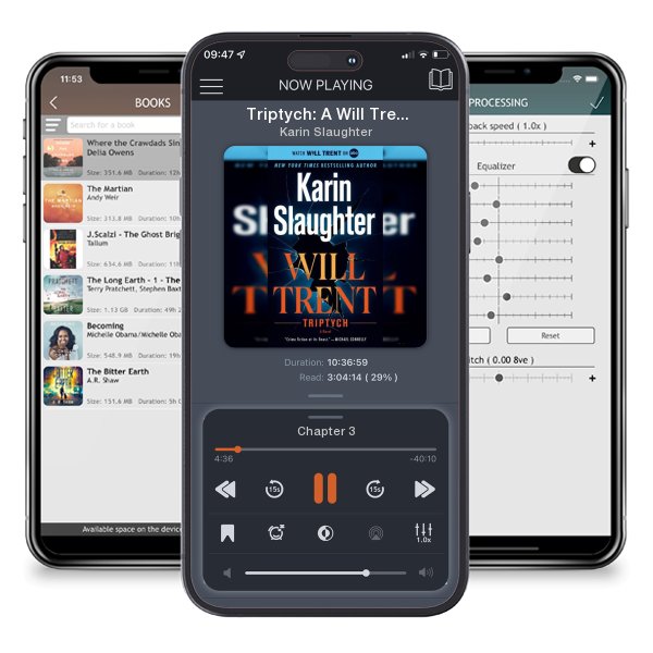Download fo free audiobook Triptych: A Will Trent Novel by Karin Slaughter and listen anywhere on your iOS devices in the ListenBook app.