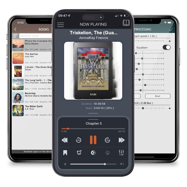 Download fo free audiobook Triskelion, The (Guardians of Glede: Beginnings, #1) by JennaKay Francis and listen anywhere on your iOS devices in the ListenBook app.