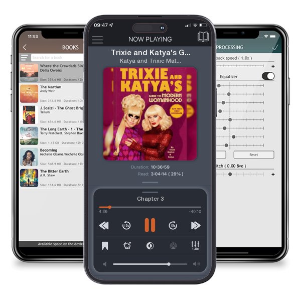 Download fo free audiobook Trixie and Katya's Guide to Modern Womanhood by Katya and Trixie Mattel and listen anywhere on your iOS devices in the ListenBook app.