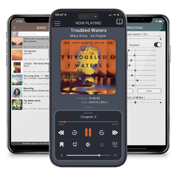 Download fo free audiobook Troubled Waters by Mary Annaïse Heglar and listen anywhere on your iOS devices in the ListenBook app.