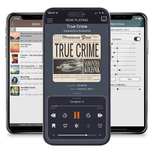 Download fo free audiobook True Crime by Samantha Kolesnik and listen anywhere on your iOS devices in the ListenBook app.