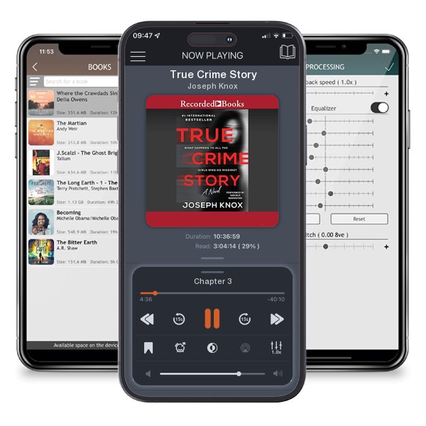 Download fo free audiobook True Crime Story by Joseph Knox and listen anywhere on your iOS devices in the ListenBook app.