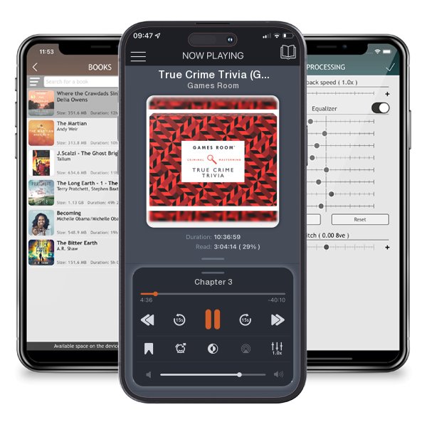 Download fo free audiobook True Crime Trivia (Game) by Games Room and listen anywhere on your iOS devices in the ListenBook app.