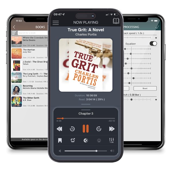 Download fo free audiobook True Grit: A Novel by Charles Portis and listen anywhere on your iOS devices in the ListenBook app.