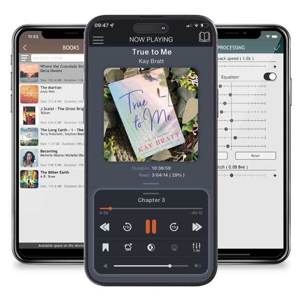 Download fo free audiobook True to Me by Kay Bratt and listen anywhere on your iOS devices in the ListenBook app.