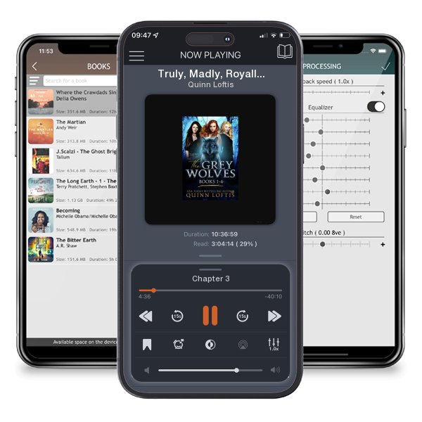 Download fo free audiobook Truly, Madly, Royally by Quinn Loftis and listen anywhere on your iOS devices in the ListenBook app.