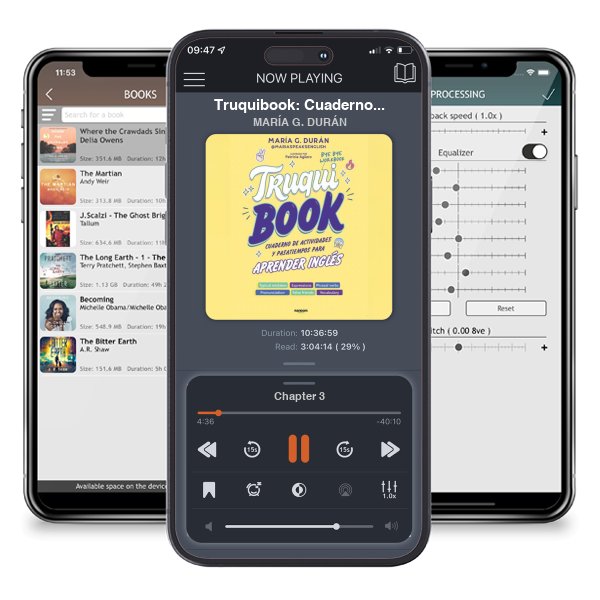 Descargar audiolibro gratis Truquibook: Cuaderno para aprender inglés / Trickbook by MARÍA G. DURÁN y escuchar en cualquier lugar en sus dispositivos iOS en la aplicación ListenBook.