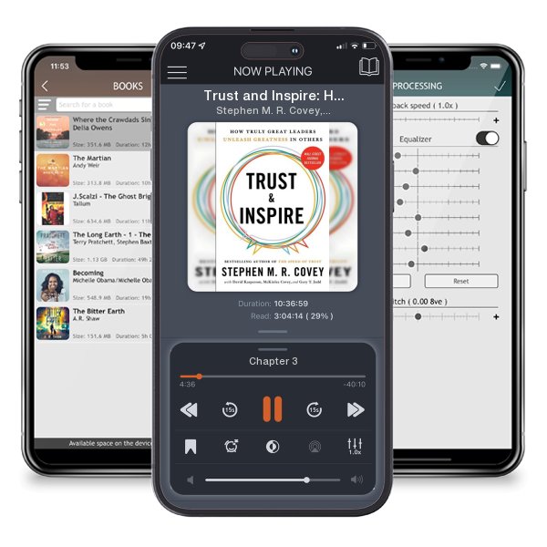 Download fo free audiobook Trust and Inspire: How Truly Great Leaders Unleash Greatness... by Stephen M. R. Covey, McKinlee Covey,  et al. and listen anywhere on your iOS devices in the ListenBook app.