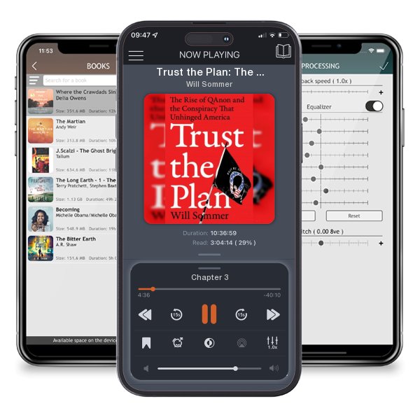 Download fo free audiobook Trust the Plan: The Rise of Qanon and the Conspiracy That... by Will Sommer and listen anywhere on your iOS devices in the ListenBook app.