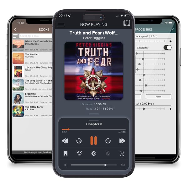 Download fo free audiobook Truth and Fear (Wolfhound Century, #2) by Peter Higgins and listen anywhere on your iOS devices in the ListenBook app.