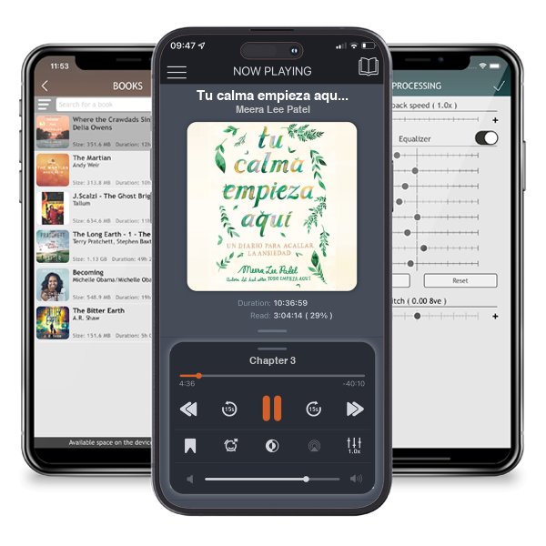 Descargar audiolibro gratis Tu calma empieza aquí: Un diario para acallar la ansiedad / Create Your Own Calm : A Journal for Quieting Anxiety by Meera Lee Patel y escuchar en cualquier lugar en sus dispositivos iOS en la aplicación ListenBook.