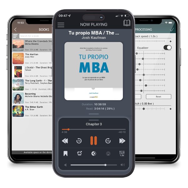 Descargar audiolibro gratis Tu propio MBA / The Personal MBA by Josh Kaufman y escuchar en cualquier lugar en sus dispositivos iOS en la aplicación ListenBook.